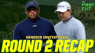 Tiger Woods WD's, Patrick Cantlay Leads - 2024 GENESIS INVITATIONAL Round 2 Recap | The First Cut