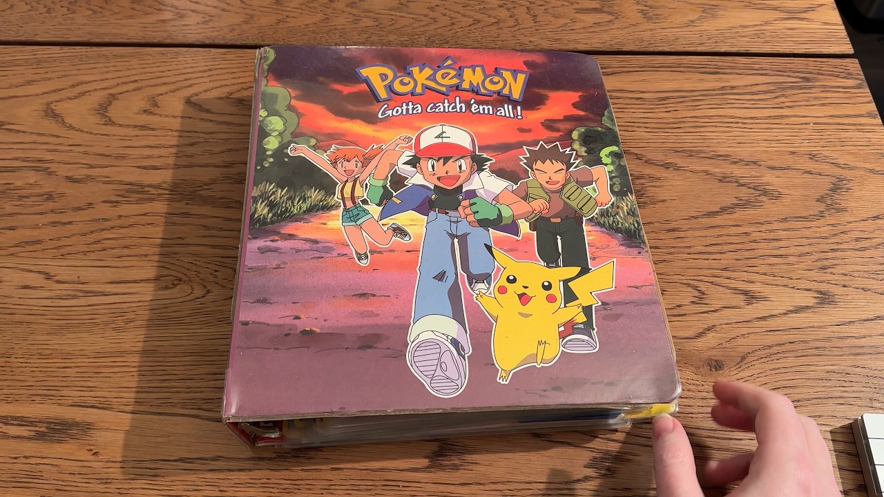I found my Pokemon card binder from 1999 - YouTube