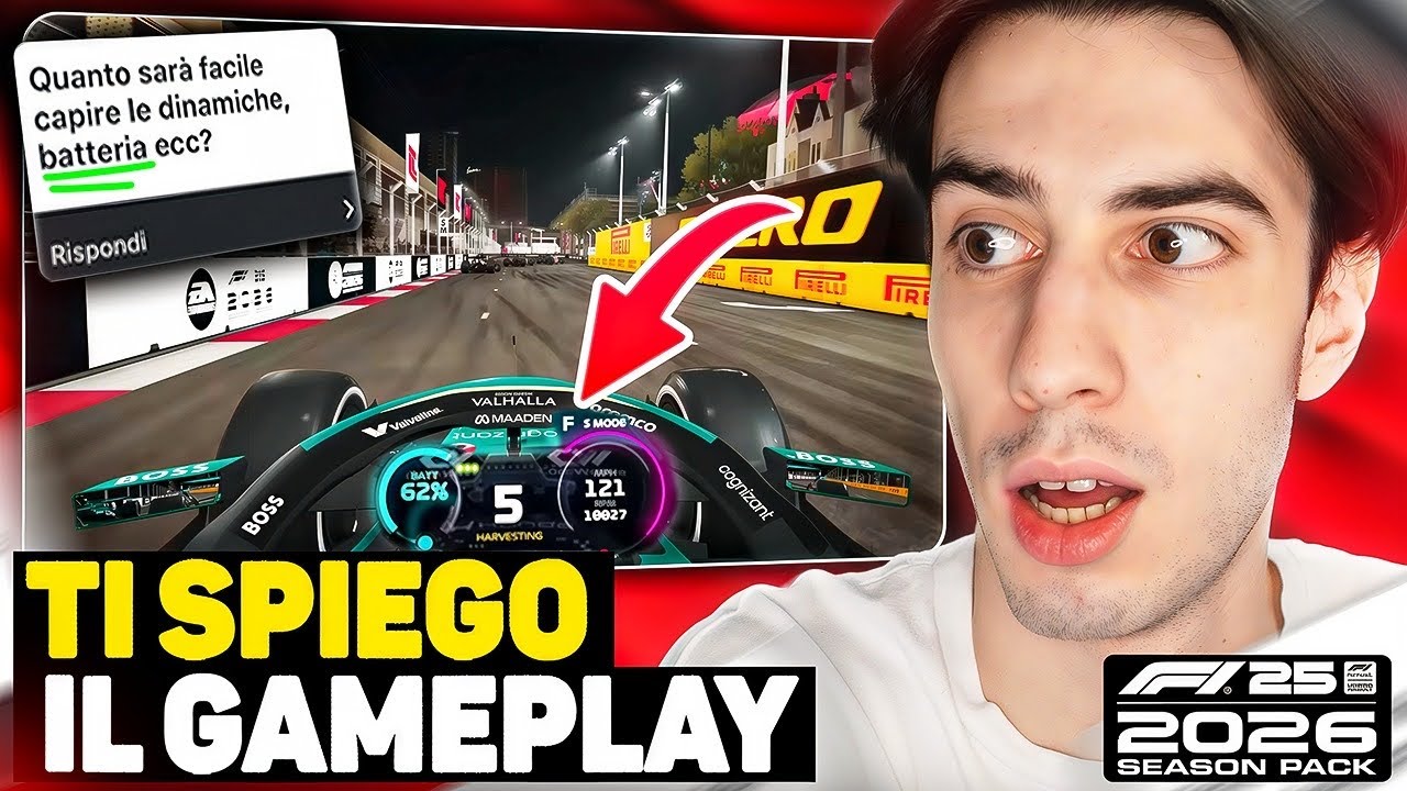 Vi SPIEGO il GAMEPLAY di F1 26: Batteria, Lift And Coast + rispondo alle vostre domande!