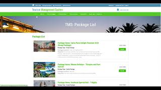 🌍 Tourism Management System | Explore the World with Ease