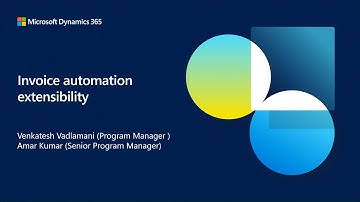 Invoice capture & vendor invoice automation extensibility Pt 5 | Dynamics 365 Bites