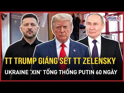 President Trump hits President Zelensky for "squandering" a golden opportunity; Ukraine "asks" Pr...