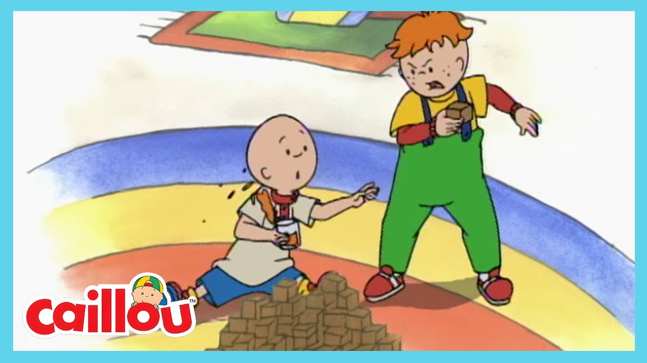 Caillou szembesül egy zaklatóval | rajzfilmek gyerekeknek | WildBrain Gyerekek