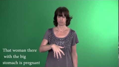 Sign Language - Level 1: Variation on CL: Bent B