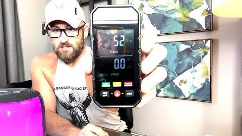 EMF Meter Portable Digital EMF Radiation Detector Home Inspections, Office, Outdoor & Ghost Hunting