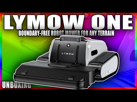 Robotic Lawn Mower Or Tank? Lymow One: Robotic Lawn Mower - Unboxing! #LymowOne