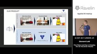 Applied AI meetup #7 - How deep learning is changing the car insurance industry