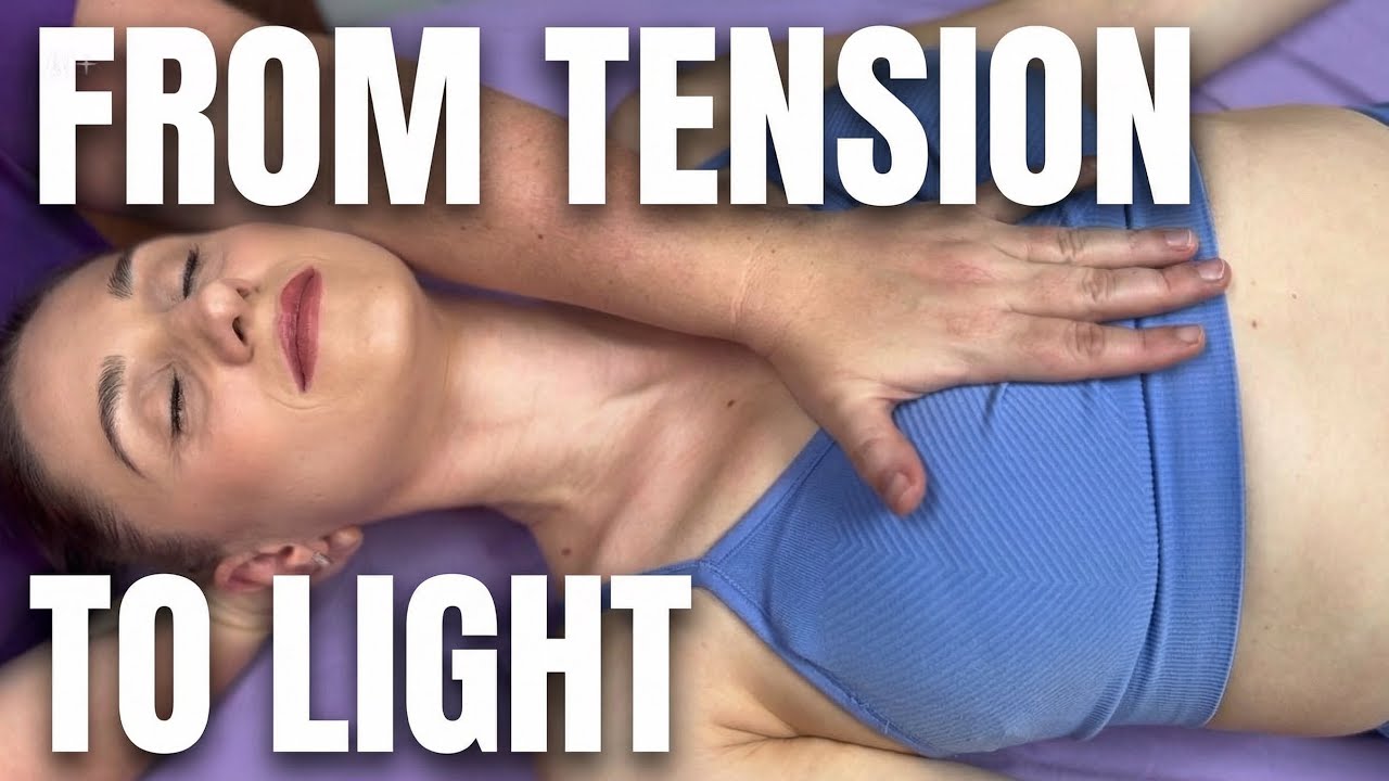 Relaxing Neck, Chest and Shoulder Massage  ASMR | Deep Release with Energy Flow