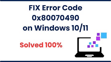 FIX Error Code 0x80070490 on Windows 10/11