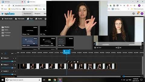 Wevideo  adding text and titles