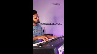 Kabhi Alvida Naa Kehna | Tumhi Dekho Naa | Piano Cover | Vinesh Pianist