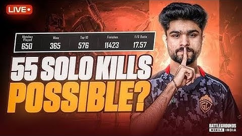 @LoLzZzGaming  I MADE WORLD RECORD OF 55 SOLO KILLS IN NEW UPDATE | BGMI HIGHLIGHT 