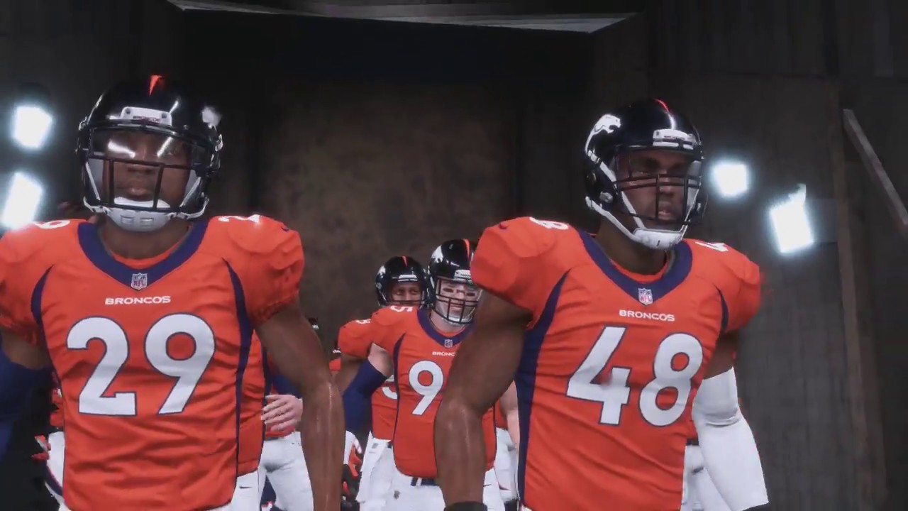 Madden 19 Gameplay Denver Broncos vs Los Angeles Rams Madden NFL 19 PS4 Pro