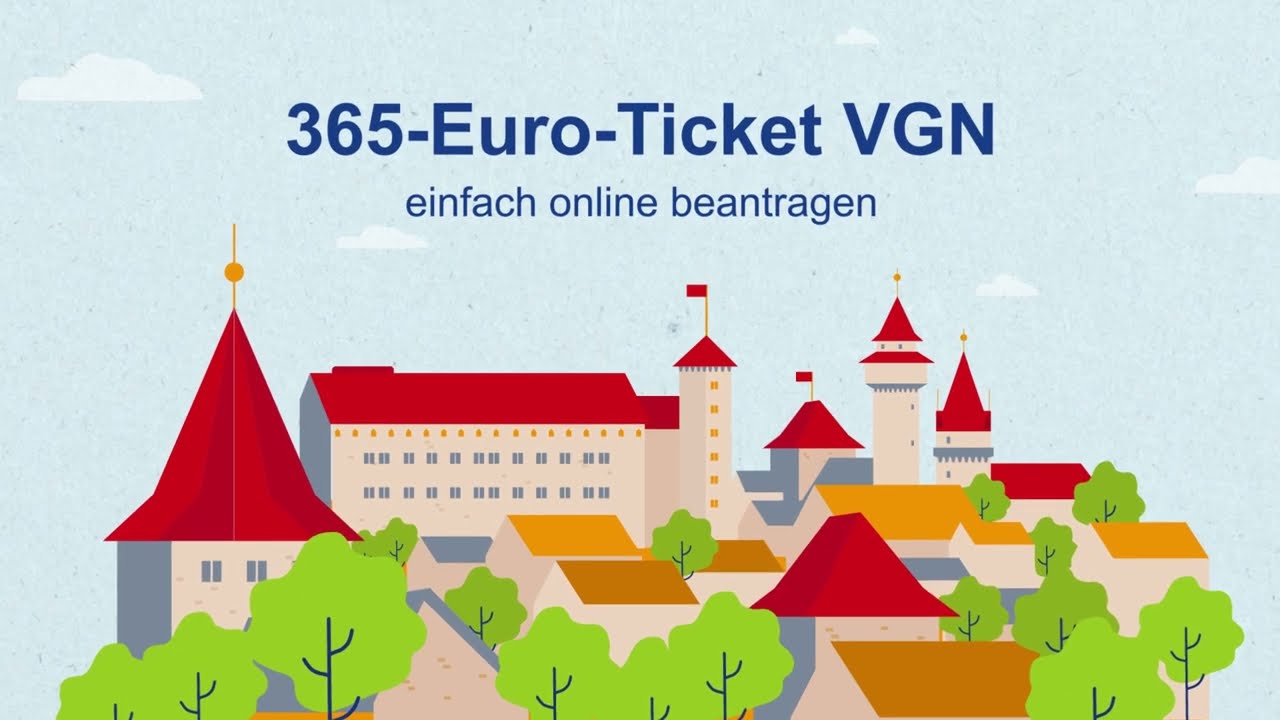 365EuroTicket VGN jetzt online kaufen! YouTube