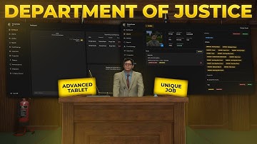 Department of Justice Job and MDT | FiveM Script | pScripts