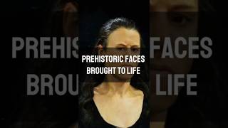 Prehistoric faces reconstructed by different paleoartists reinterpreted by AI. #archeology #art