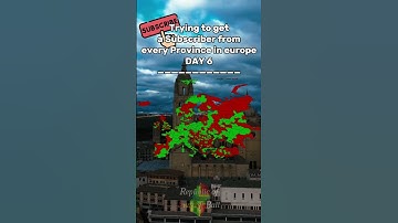 Trying to get a Subscriber from every Province in europe (Day 6) | #shorts #europe #mapping