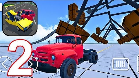 Russian Car Crash Simulator - Gameplay Walkthrough, Crash Test Map (iOS, Android)