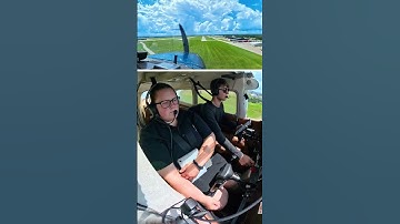 Student pilot nails short field landing