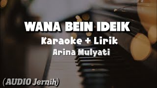 KARAOKE+LIRIK | Wana Bein Eideik Versi Arina