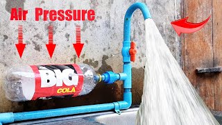 Air pressure plastic bottle with Pvc pip Auto Pump System  Water from deep well no need e by Learn for Daily 2,473 views 1 month ago 10 minutes, 1 second