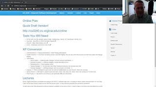 CS 3240 -ON1 - Welcome to Online!