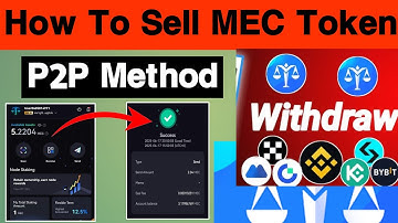 How To Sell MEC Token | Me Pass Token P2P sell Complete Process 2025 | Step By Step Guide