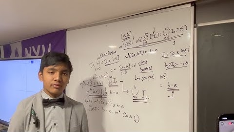 Lebesgue Measure | Real Analysis 2 | New York University