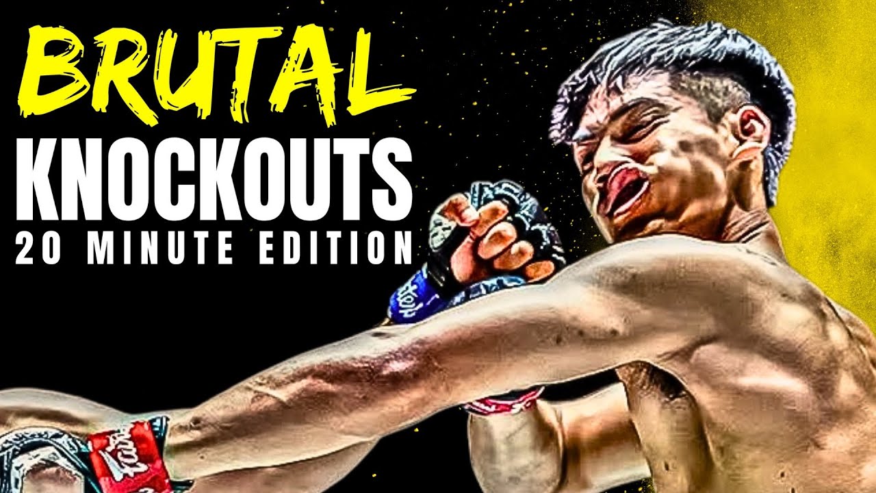 20 минут БРУТЫХ нокаутов 2025 года 🔥 | Хаос на ринге (ММА, тайский бокс, кикбоксинг)