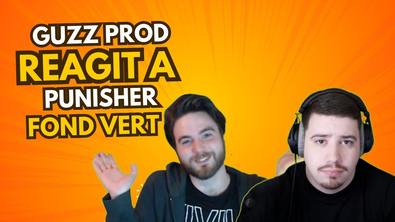 GUZZ REAGIT A PUNISHER ( FOND VERT )