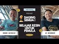 Bikin Resin Art 😆 #dndpodcast #dongchengfactorytour2025