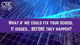 What if we could fix your school IT issues... before they happen?