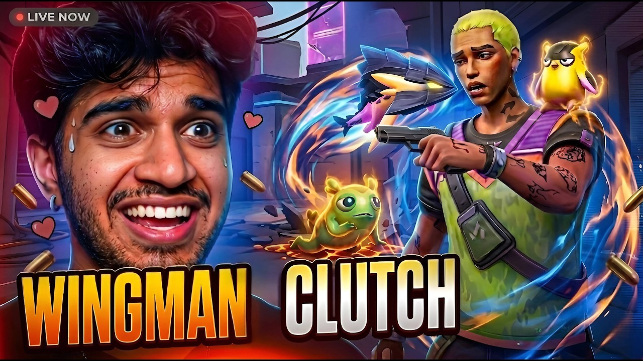 I DID NOTHING… WINGMAN CLUTCHED 😳💀 | GEKKO LIVE