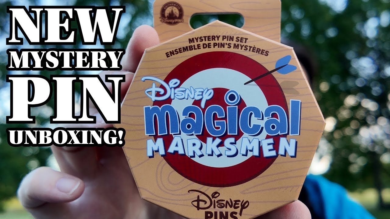 Unboxing NEW Disney Mystery Pins! | Magical Marksmen🎯