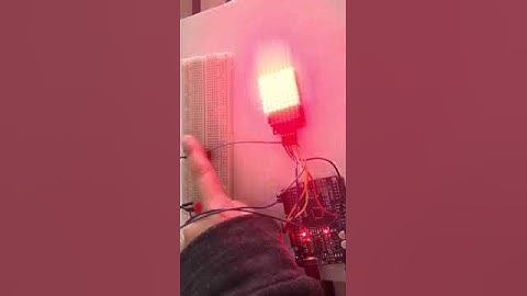 Encendido de Matriz LED 8x8