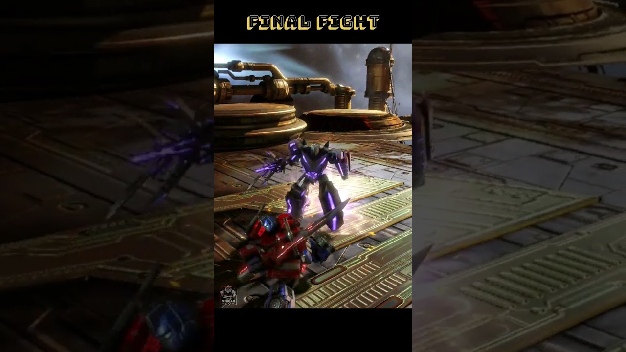 Optimus Prime Vs Megatron // 