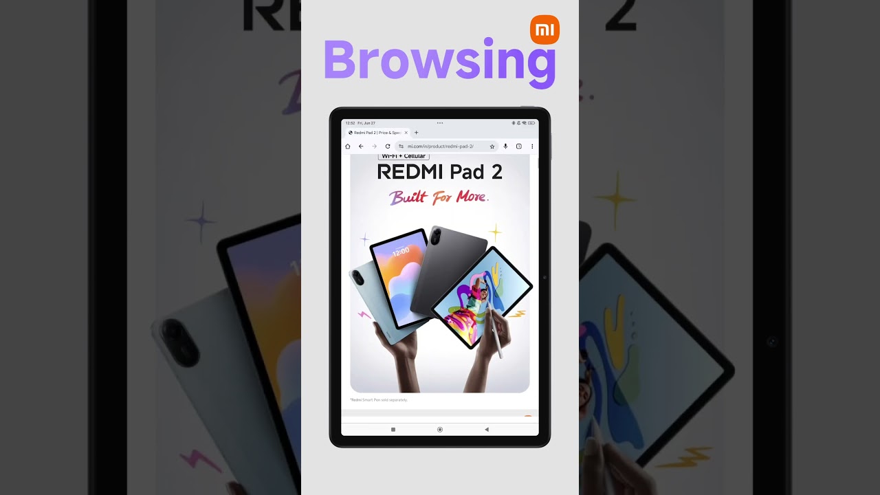 video Xiaomi Redmi Pad 2