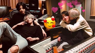 taekook jealous moment Shooting Vlog // Hindi dub