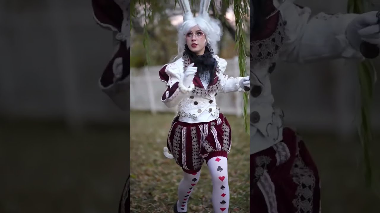 White Rabbit Cosplay Alice In Wonderland Maxresdefault