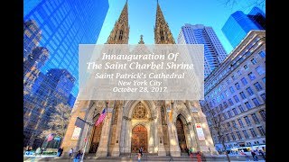 Antoun Sehnaoui St. Charbel Shrine, St. Patricks Nyc