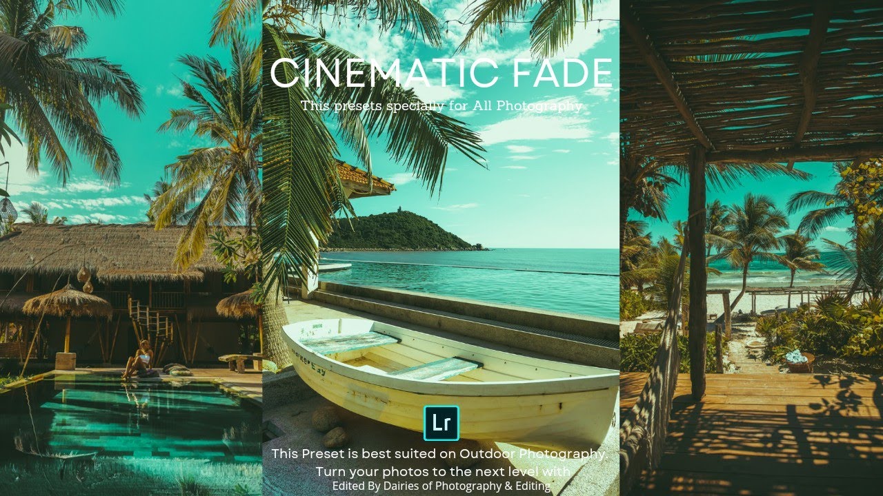 Cinematic Fade Preset - Outdoor Photography | Free Lightroom Presets XMP & DNG | Lightroom Tutorial