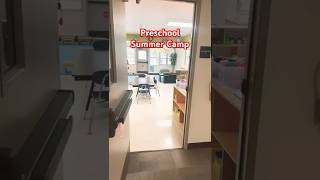 I’m teaching a week of summer camp! It’s a #preschool cooking camp for 4 days. #teachers #classroom