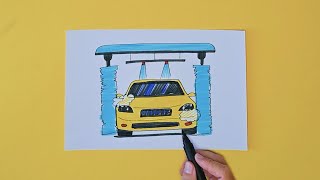 How to draw a car wash
Learn step by step drawing tutorial.
Download a free printable outline of this video and draw along with us. If you dont have a printer just keep this open while drawing:
If required, please reduce the playback speed to 0.25x or 0.5x whatever you are comfortable with from Youtube settings.
Please pause the video whenever you need.
Thanks for watching. Please subscribe to our channel for more.
Download Art For All coloring books
Art For All Website: https://artforall.me/shop
Amazon: https://www.amazon.com/Art-For-All/e/B0BCNYK5X5/
Please do visit and subscribe our pencil sketching channel Art For All: Sketching also : https://www.youtube.com/channel/UC3nG_gtjsIz4R27cEr2WGcA
For exclusive content including Free coloring pages each week join our community as a Member
https://www.youtube.com/channel/UCYhpZZ9SZghEH2WYPy5UbVg/join How to draw a car wash