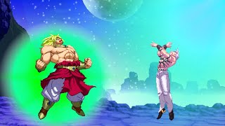 Broly Vs Orochi - Dragon Ball Z X The King of Fighters