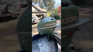 1952 Johnson 5hp Spring Cold Start