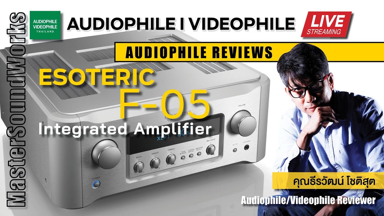 Equipment Reviews I ESOTERIC F05 High End Integrated Amplifier YouTube