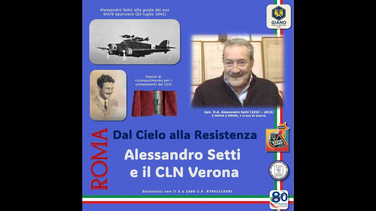Dal Cielo alla Resistenza : Alessandro SETTI e il CLN Verona