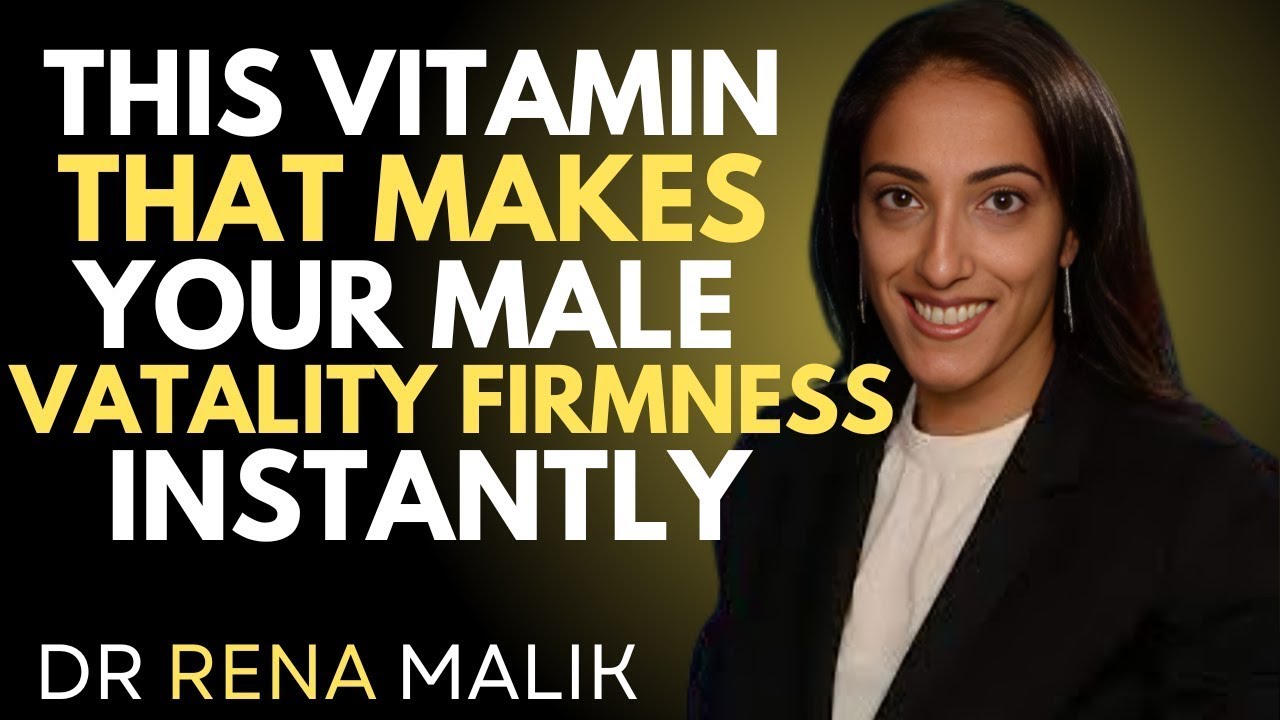 "Men Over 50: 1 Vitamin at Night for Potency, Vigor, and Deep Sleep | Dr. Rena Malik Inspired"