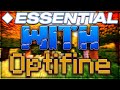 How To Install Essential Mod WITH OPTIFINE (Minecraft Essential Tutorial)