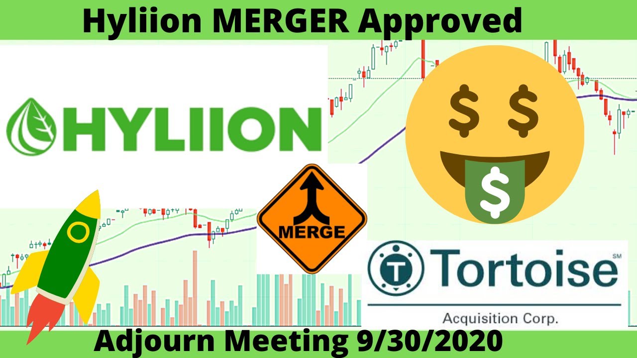 Hyliion Stock (HYLN) and (SHLL)Tortoise Acquisition Merger is APPROVED! Adjourn meeting 9/30/2020.